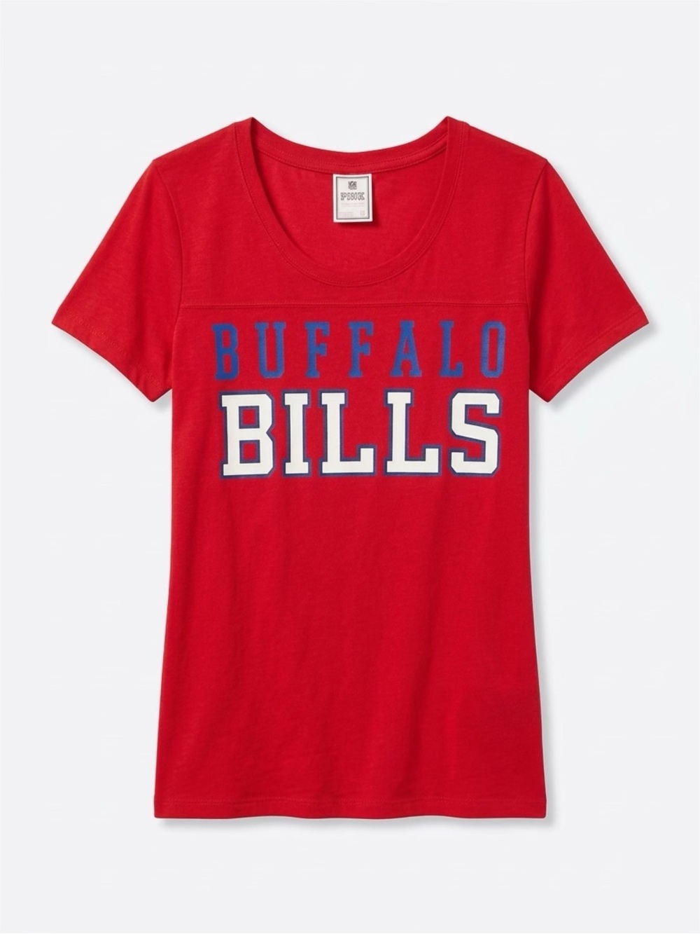 PINK Victoria's Secret Red Buffalo Bills Graphic Tee